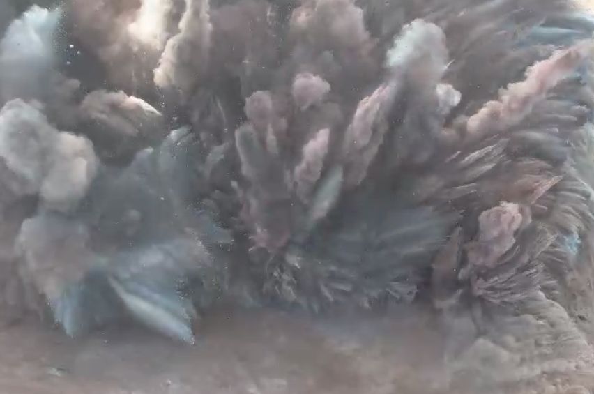 矿山爆破作业中的能量损失