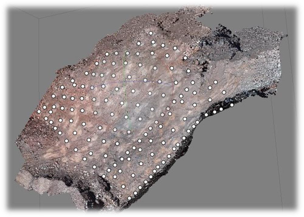 Modelamiento 3D de macizo rocoso para diseño de mallas de perforación